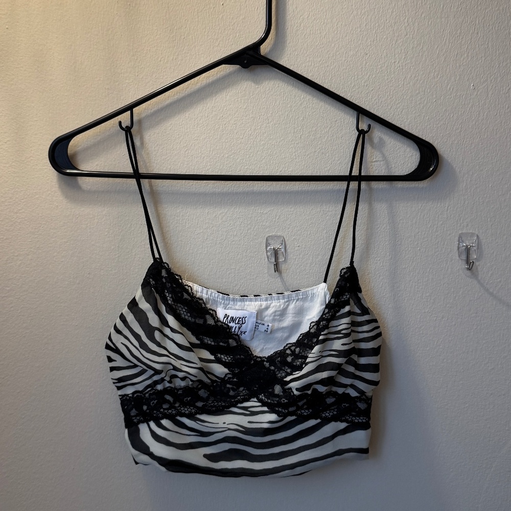 Princess Polly Zebra Top